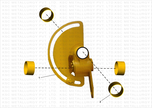 Boom Head Atlas Copco Wagon Drill Parts